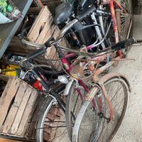 Tre biciclette Vintage