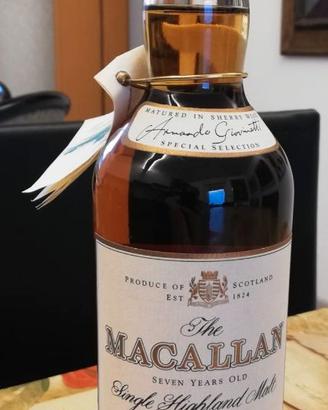 Whisky Macallan 7 anni