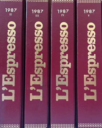 Riviste L’Espresso 1984-1987