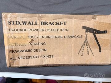 Supporto a muro per sacco boxe