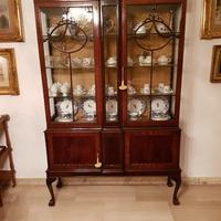 Vetrina antica stile inglese vittoriano