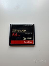 Compact flash sandisk 64gb