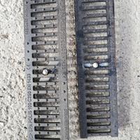 Griglie in ghisa per scolo acqua