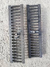 Griglie in ghisa per scolo acqua