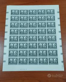 Fogli Francobolli serie Millenario Polonia 1966