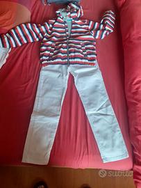 Jeans e giubbino benetton 8 anni