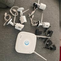 4TELECAMERE WI-FI IP DA 1MP KIT