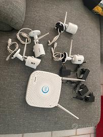 4TELECAMERE WI-FI IP DA 1MP KIT