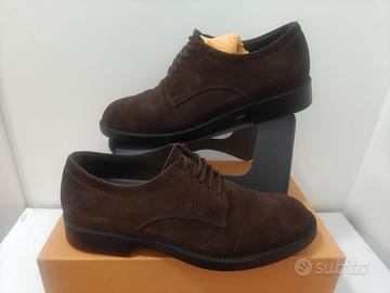 Tod's Derby Esquire Camoscio Marrone Tg 7½ UK (42)