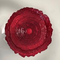 Centrotavola in vetro Rosso