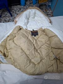 giubbotto  woolrich  bianco usato perfetto in tutt