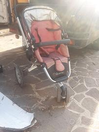 Passeggino quinny, fronte mamma e fronte mondo