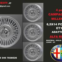 Cerchi CAMPAGNOLO MILLERIGHE 14 Alfa Romeo Giulia