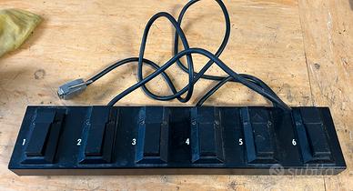 Pedaliera switch strumenti musicali