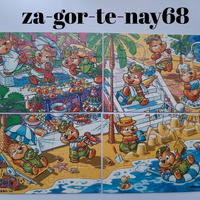 Puzzle Top Ten Teddies im traumurlaub Kinder Germ.