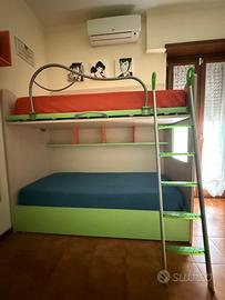 Letto a castello moretti compact