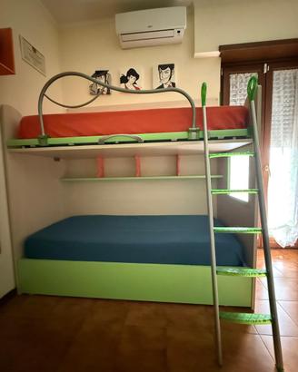 Letto a castello moretti compact