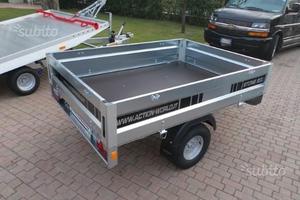 Carrello trasporto cose con sponde 200 x 145 x 35