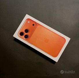 Apple iphone 17 pro max 256 sigillato arancione