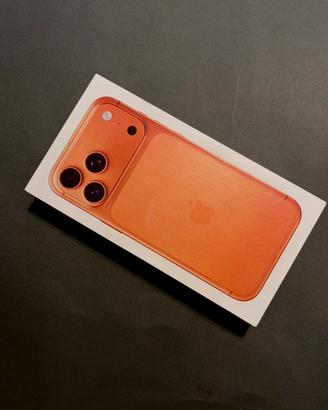 Apple iphone 17 pro max 256 sigillato arancione