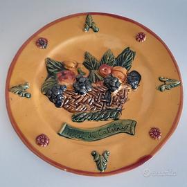 Piatto in Ceramica di Enzo Ferraro (Seminara - RC)