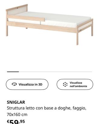 Lettino sniglar ikea