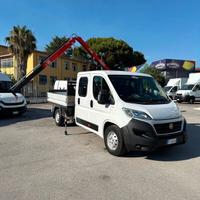 FIAT DUCATO MAXI 2.3 CASSONE 7 POSTI CON GRU