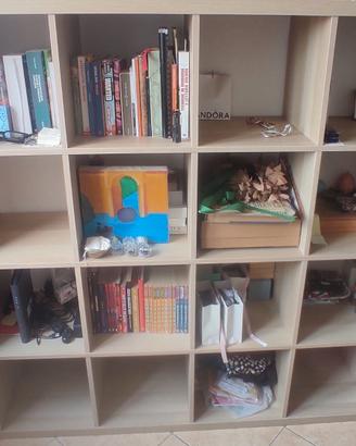 IKEA KALLAX 4x4 effetto rovere