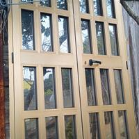 portoncino in alluminio 