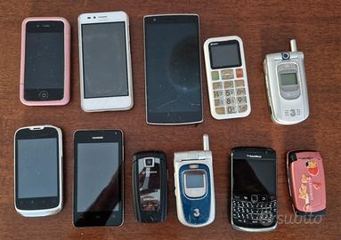 Lotto telefoni cellulari 
