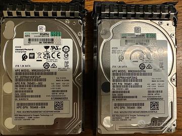 Hard Disk HPE 2TB per Server Proliant