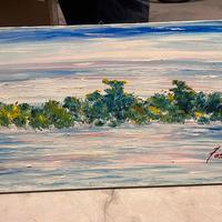 Quadro dipinto a mano olio su tela