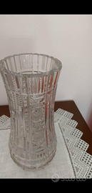 Vaso in cristallo porta fiori