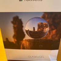 Sfera di vetro trasparente Navaris