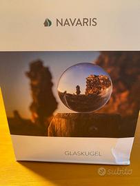 Sfera di vetro trasparente Navaris