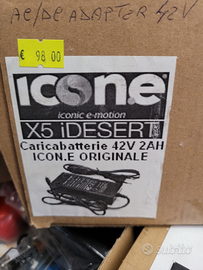 Caricabatterie icone x5 idesert originale 42v