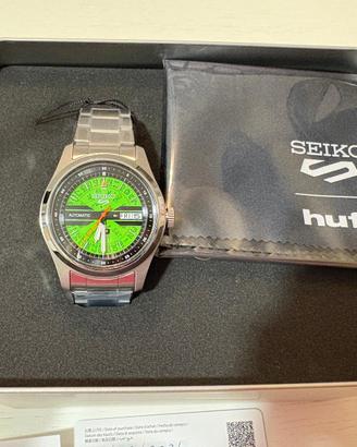 Seiko 5 Sports Huf Green Limited edition SRPM09