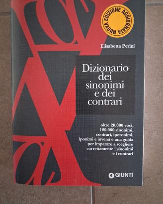 dizionario sinonimi e contrari