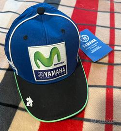 Cappellino con visiera moto gp yamaha movistar