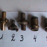 Raccordi in ottone per tubo gomma nuovo ed usato