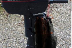 fuoribordo  Evinrude 4hp 2 tempi con serbatoio int