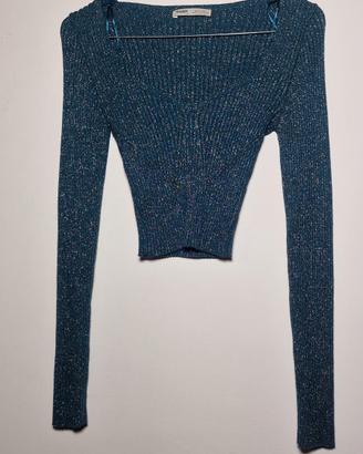 SET 2 MAGLIE CROP MANICA LUNGA - TAGLIA S