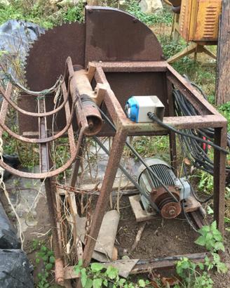Circolare sega legna 380 V