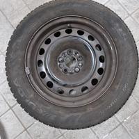 Cerchi lamiera + Invernali + Borchie FIAT 500L