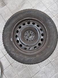 Cerchi lamiera + Invernali + Borchie FIAT 500L