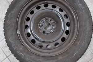 Cerchi lamiera + Invernali + Borchie FIAT 500L