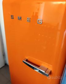 SMEG frigorifero arancione vintage (non 