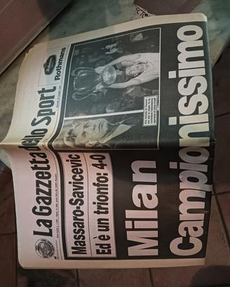 gazzetta dello sport 19 maggio 1994