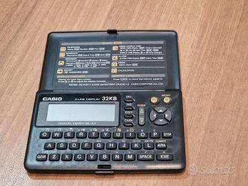 Vintage agenda elettronica Casio