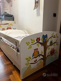 Letto per bambini e Fasciatoio con vaschetta